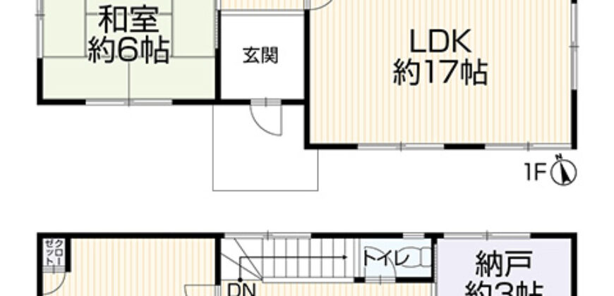 Casa à venda em Nishio, Uzukacho por ¥65,000/mês