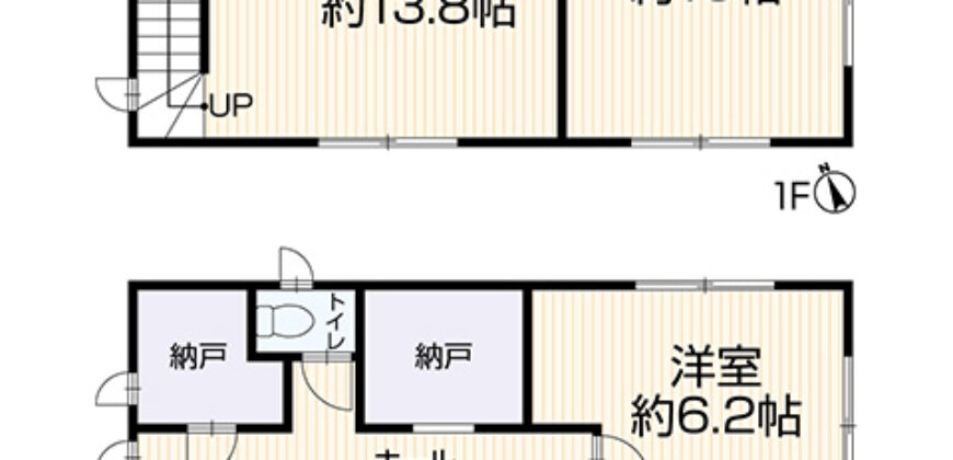 Casa à venda em Takahama, Hiedamachi por ¥77,000/mês