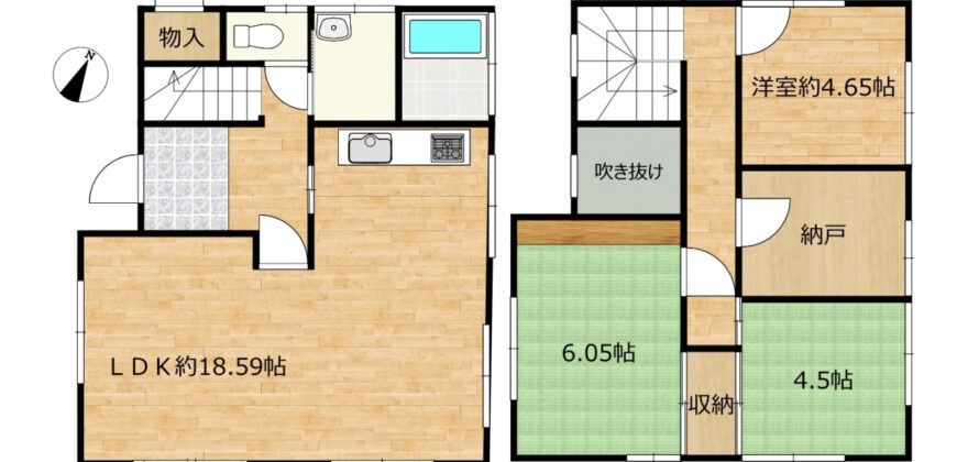 Casa à venda em Susono, Kanazawa por ¥51,000/mês