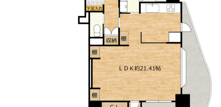 Apartamento à venda em Fujieda por ¥65,000/mês