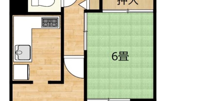 Apartamento à venda em Mishima, Futsukamachi por ¥56,000/mês