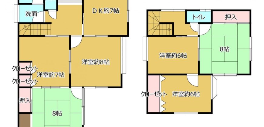 Casa à venda em Kuwana, Tsutsuo por ¥43,000/mês