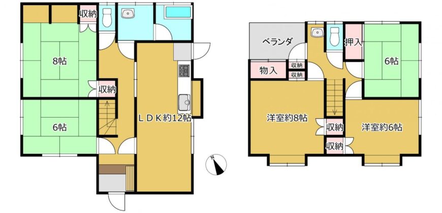 Casa à venda em Uwajima, Sumiyoshicho por ¥46,000/mês