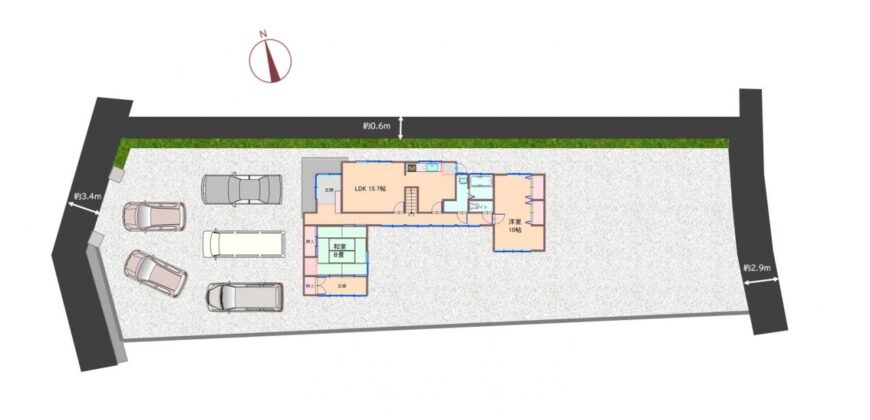 Casa à venda em Higashikagawa, Sanbonmatsu por ¥41,000/mês