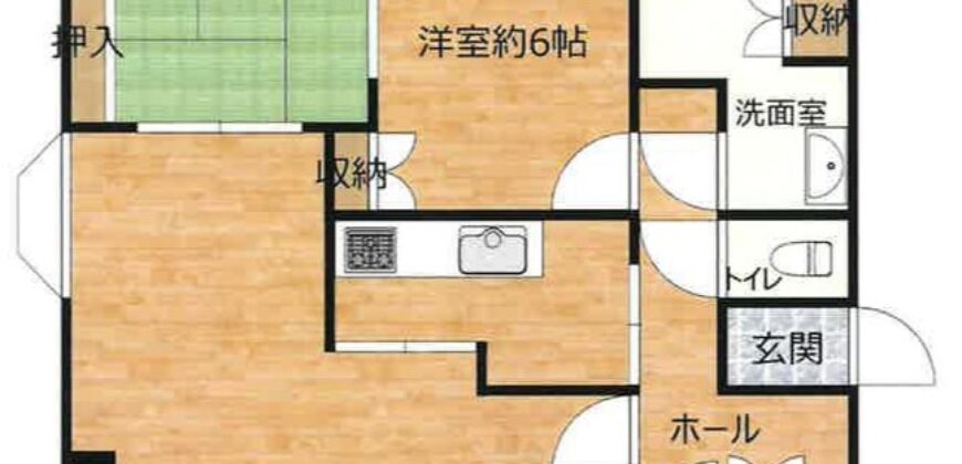 Apartamento à venda em Fukui, Fukui por ¥47,000/mês