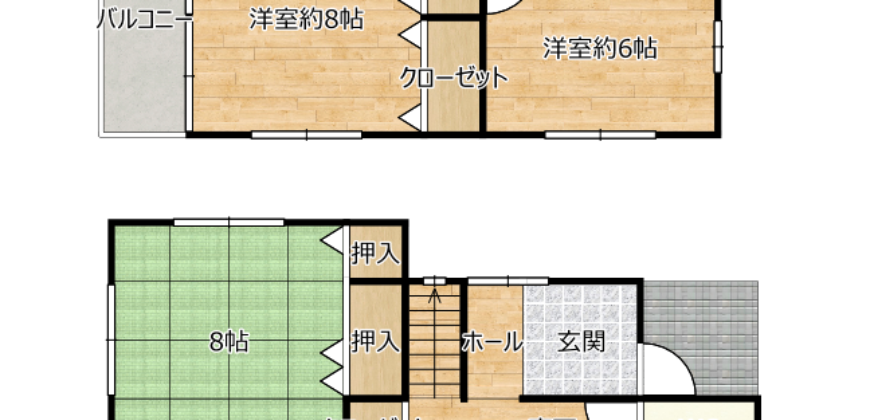 Casa à venda em Sakai, Mikunicho por ¥43,000/mês