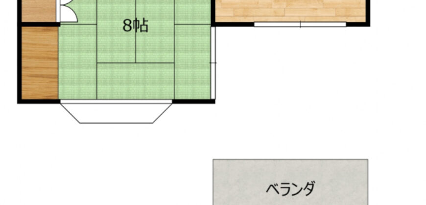 Casa à venda em Fukui, Fuchimachi por ¥41,000/mês