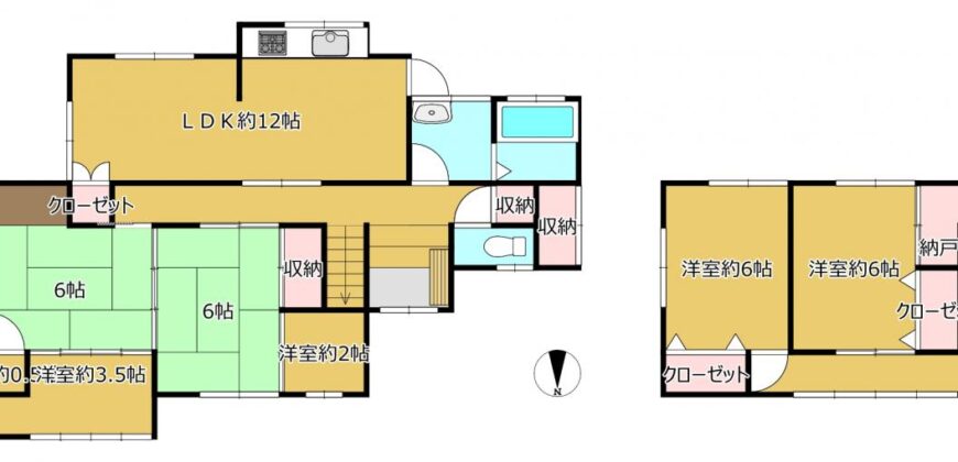 Casa à venda em Ozu, Hiranomachi por ¥43,000/mês