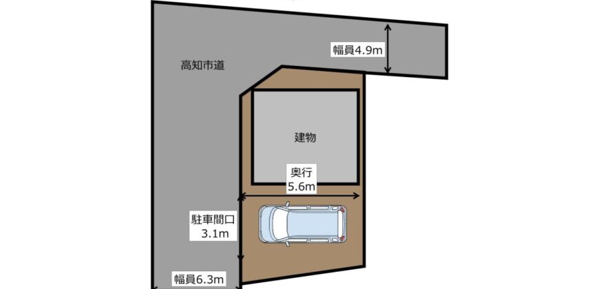 Casa à venda em Kochi, Minamitakeshimacho por ¥37,000/mês