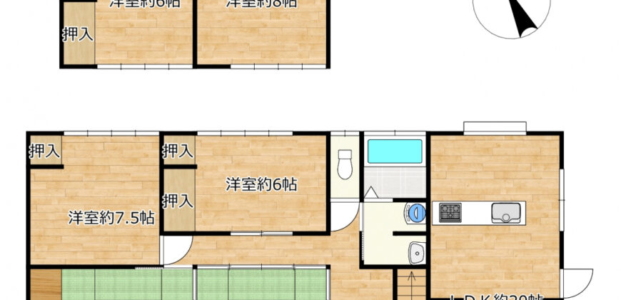 Casa à venda em Tsu, Higashisenti  por ¥49,000/mês