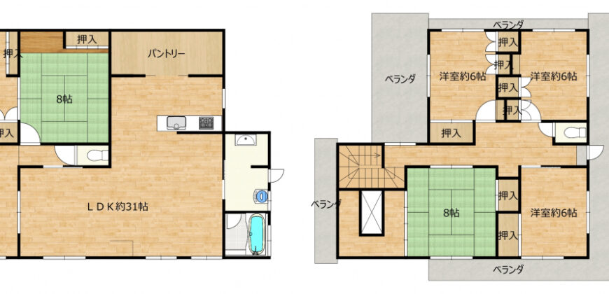 Casa à venda em Shikokuchuo, Kinseicho por ¥71,000/mês