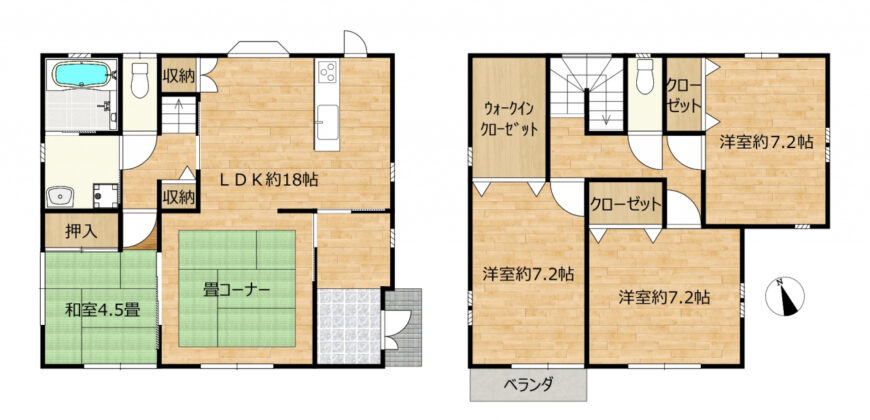 Casa à venda em Marugame, Tokimachi por ¥63,000/mês