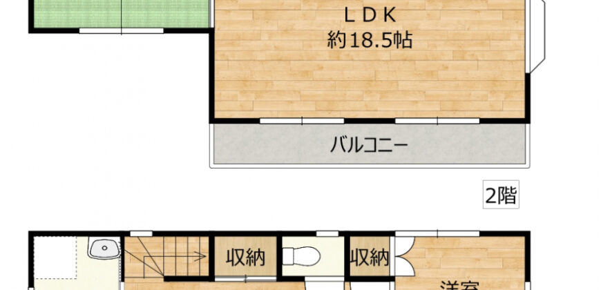 Casa à venda em Yoshinogawa, Kamojimacho por ¥37,000/mês