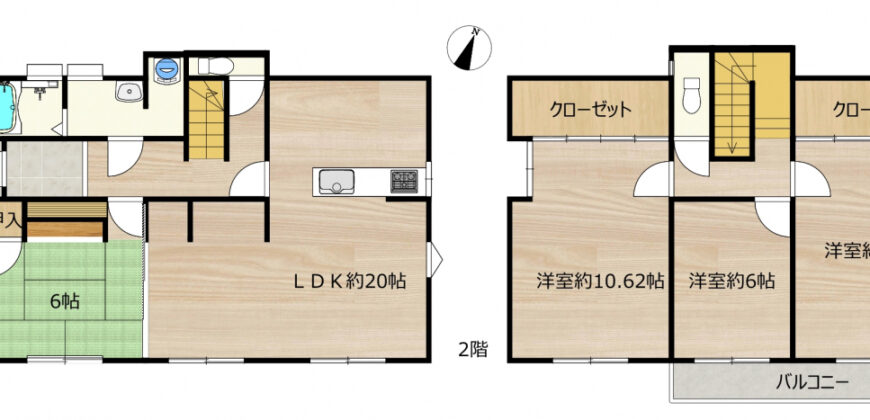 Casa à venda em Yokkaichi, Sugawaracho por ¥56,000/mês