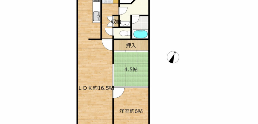 Apartamento à venda em Matsuyama por ¥37,000/mês