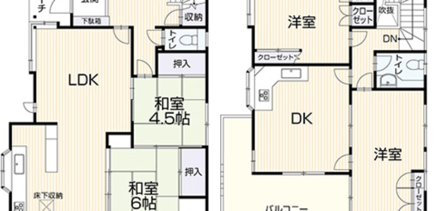 Casa à venda em Matsuyama, Kubotacho por ¥68,000/mês