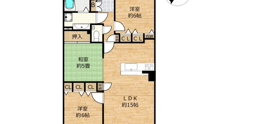 Apartamento à venda em Utazu, Ayauta por ¥57,000/mês