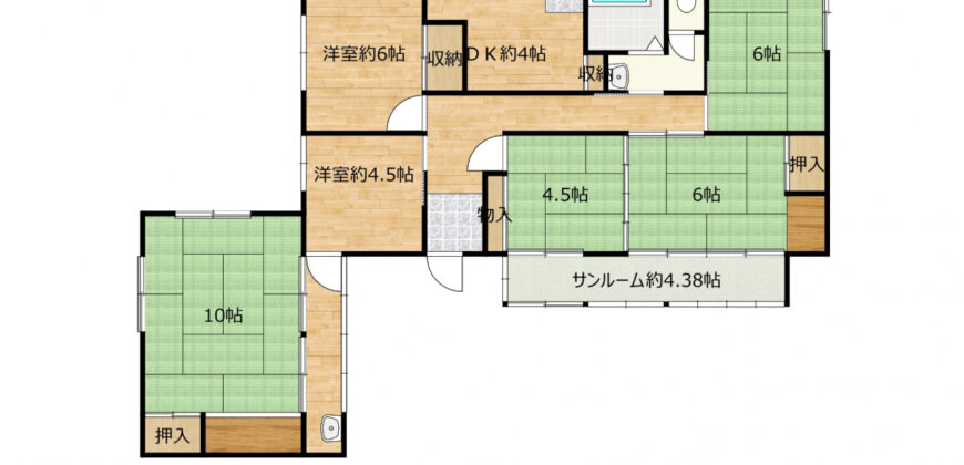 Casa à venda em Takamatsu, Nariaicho por ¥24,000/mês