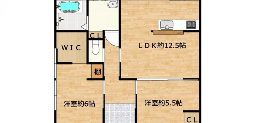 Casa à venda em Shikokuchuo, Kawanoecho por ¥43,000/mês