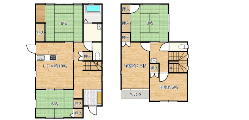 Casa à venda em Fukui, Fuchi por ¥50,000/mês