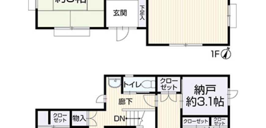 Casa à venda em Kameyama, Irishicho por ¥43,000/mês