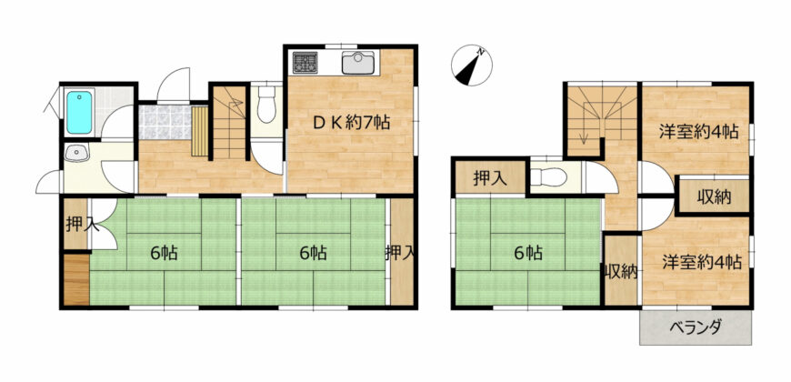 Casa à venda em Matsuyama, Yunoyama por ¥43,000/mês