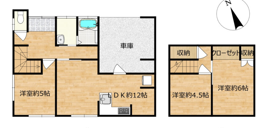 Casa à venda em Sakawa, Takaoka por ¥43,000/mês