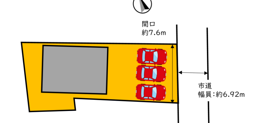 Casa à venda em Fukui, Kamogawara por ¥57,000/mês