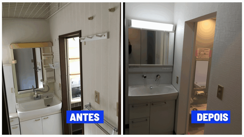 TROCA DE LAVABO