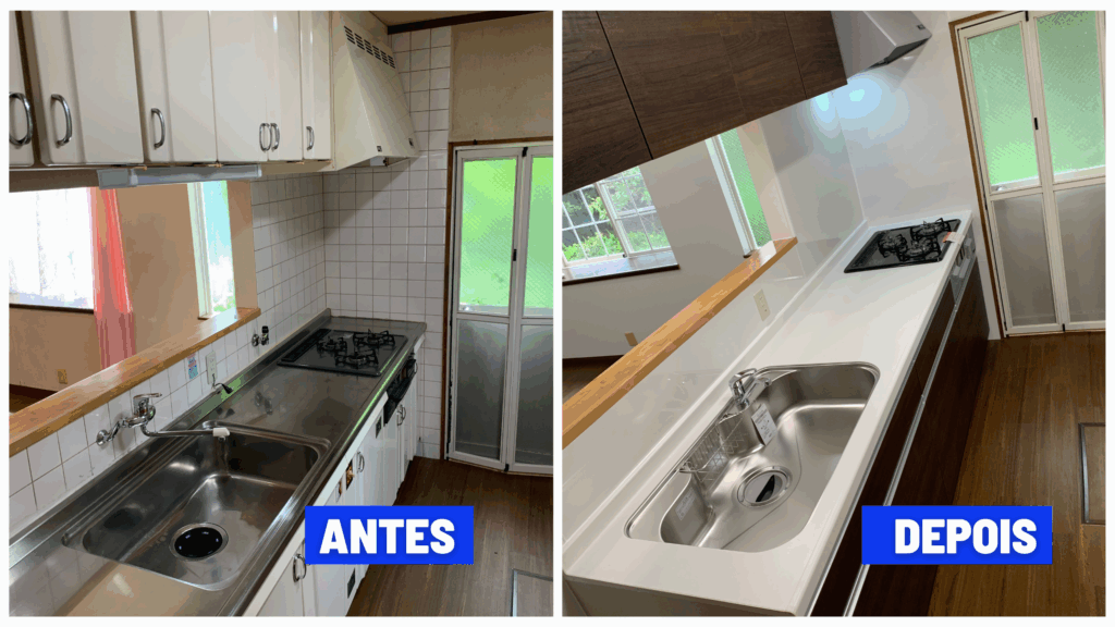 TROCA DE COZINHA