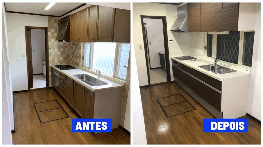 TROCA DE COZINHA