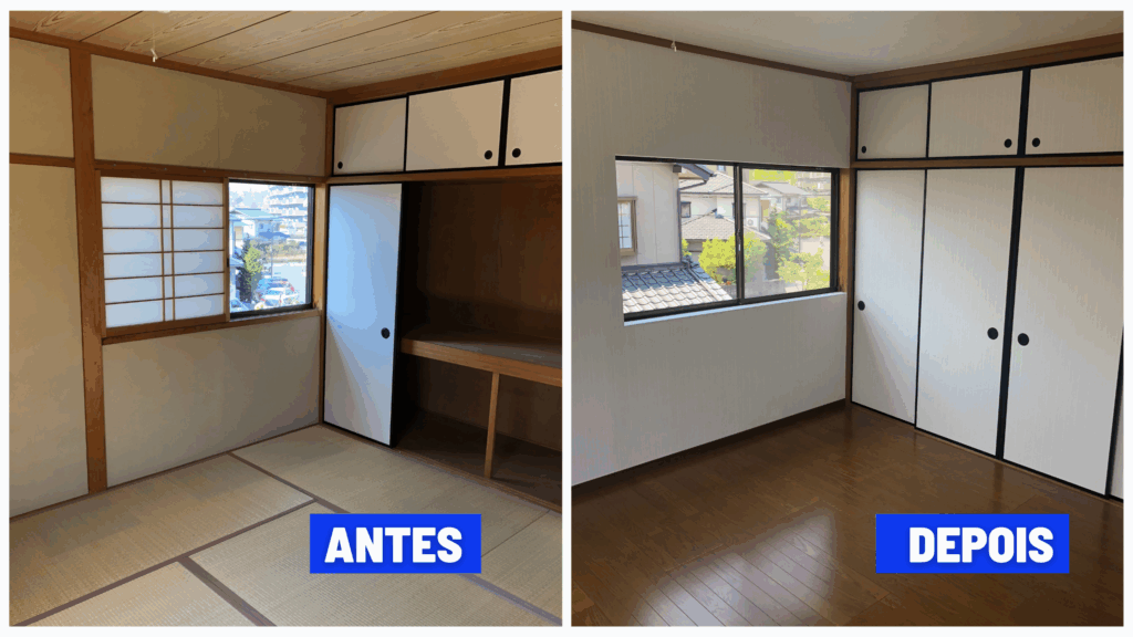 REFORMA DE CÔMODO DE TATAMI