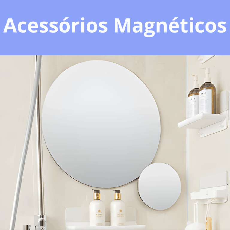 Vários tipos de itens disponíveis, permitindo personalizar o banheiro do seu jeito e deixar o espaço mais prático e organizado.